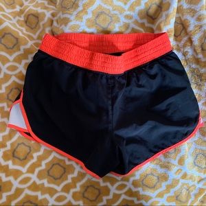 Black and Pink Gym Shorts